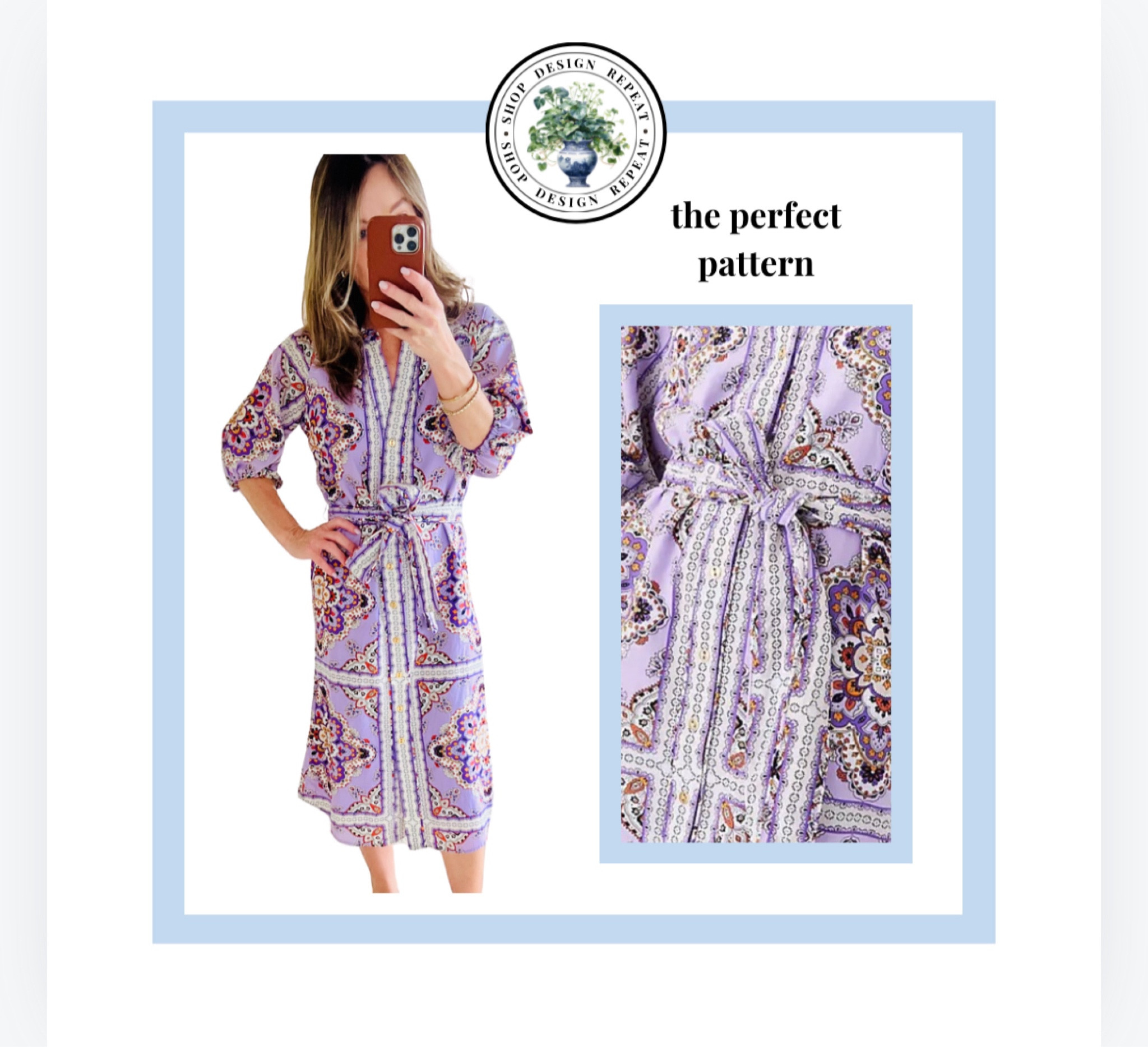 Say hello to the cutest, most perfect for Fall dress ever 💜 And  she’s on SALE!