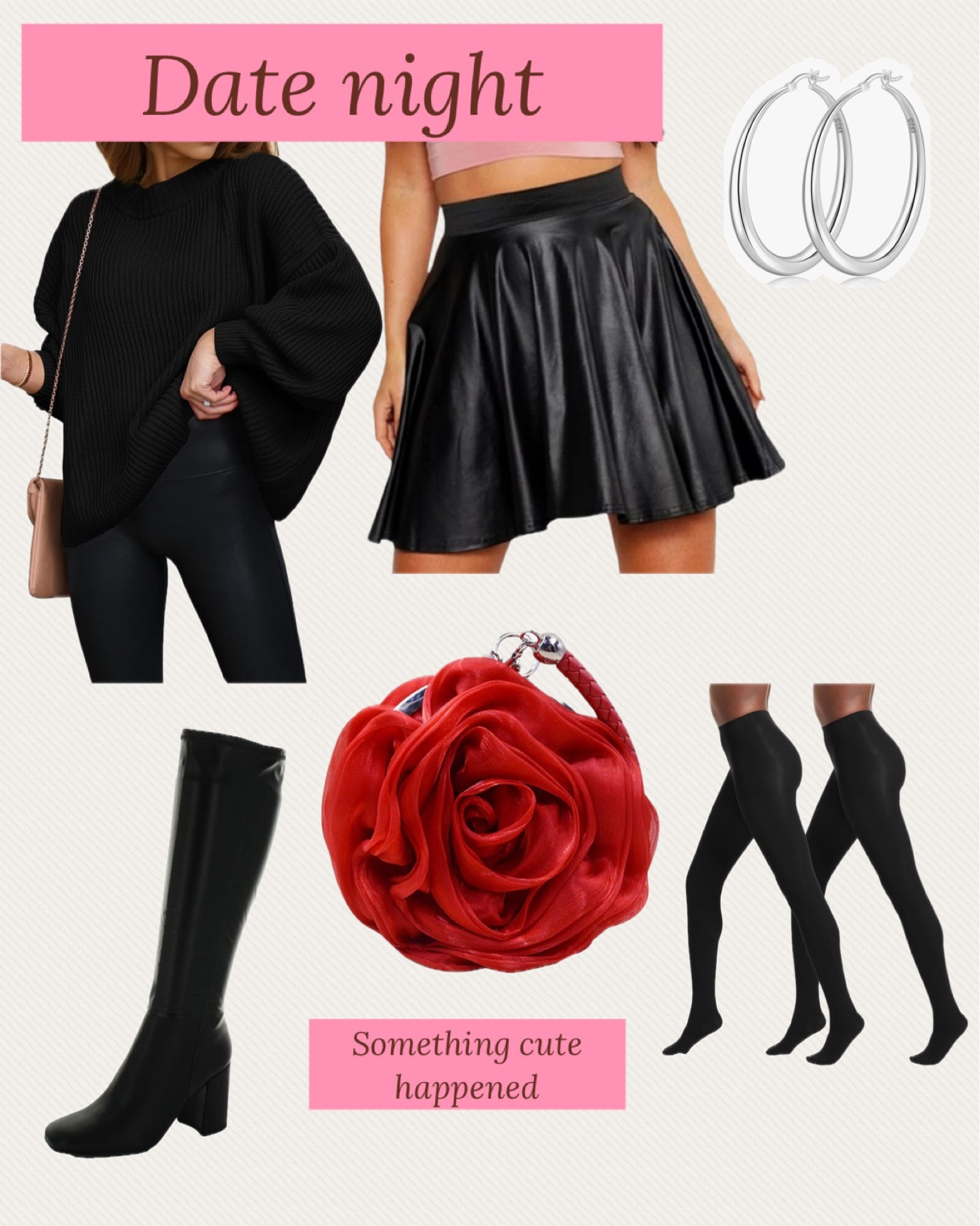 Date night style ❤️🖤

#LTKfindsunder50 #LTKparties #LTKsalealert