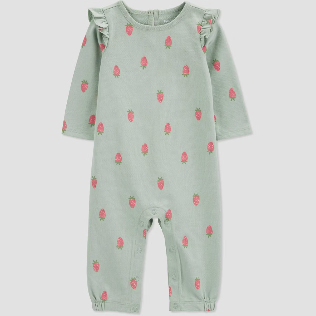Carter's Just One You®️ Baby Girls' Floral Jumpsuit - Mint | Target