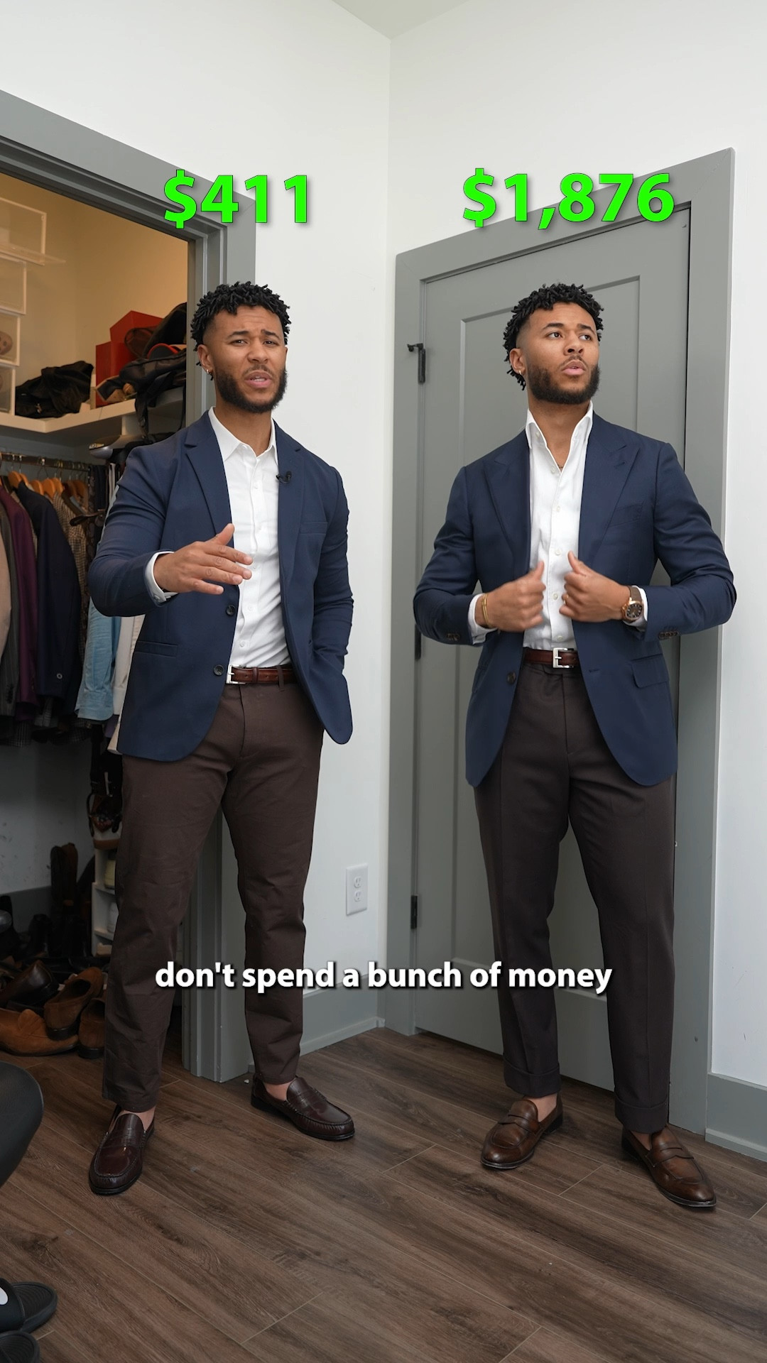 Affordable vs expensive interview outfit 
#ltkmen #affordable #style