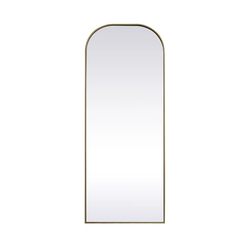 Sabine Metal Arch Floor Mirror | Wayfair North America