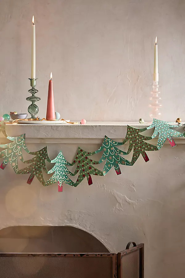 Paper Concertina Garland | Anthropologie (US)