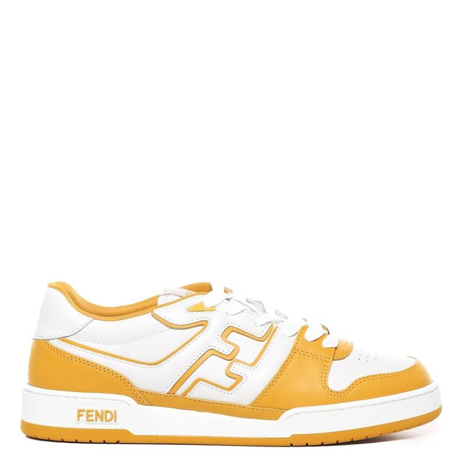 Fendi Leather Low-Top Match Sneakers | Jomashop.com & JomaDeals.com
