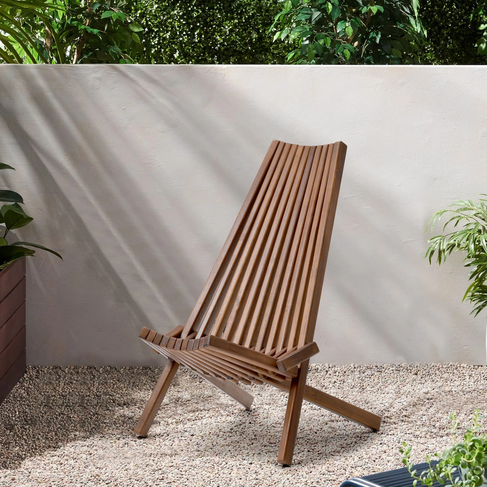 Abingdon Wood Folding Adirondack Chair | Wayfair North America