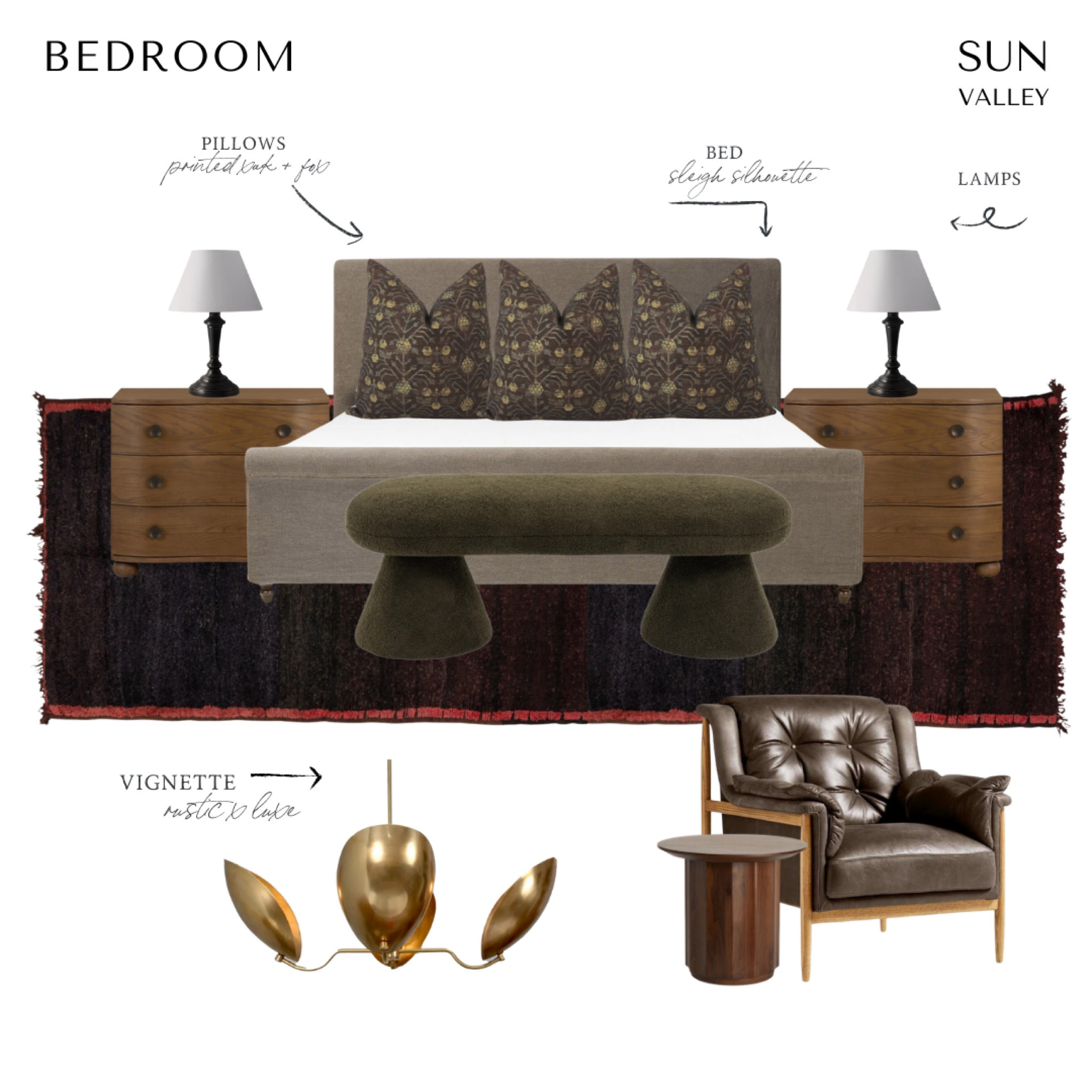 A bedroom we designed for this Sun Valley All-American Lodge. The perfect family destination spot filled with endless outdoor activities and access to beautiful nature. Shop the look!

#LTKStyleTip #LTKSeasonal #LTKHome