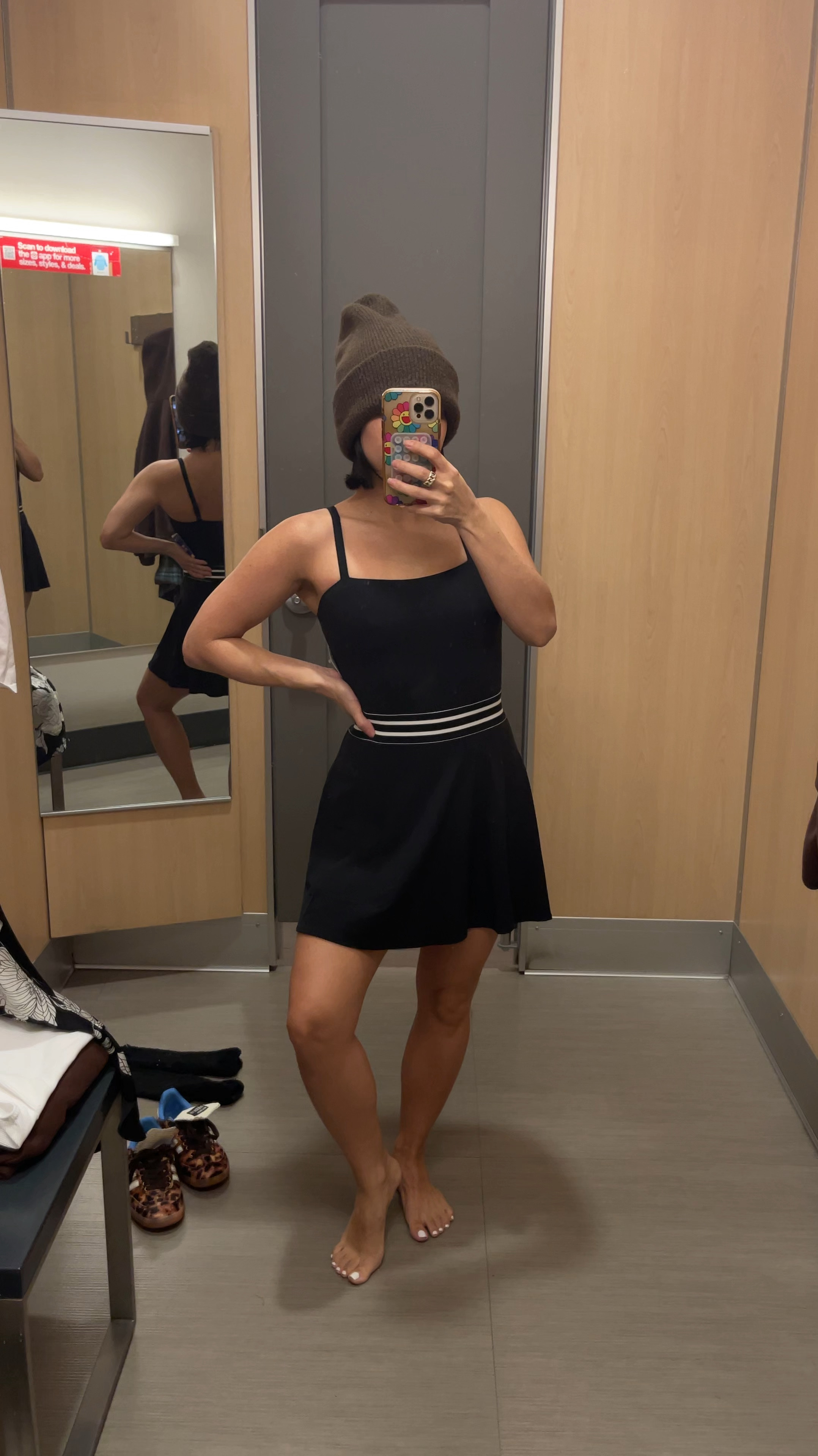 Cute active dress! Has shorts underneath. 

#LTKFindsUnder50 #LTKWatchNow #LTKActive