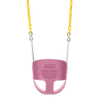 Pink Bucket Swing with Chains | Wayfair North America