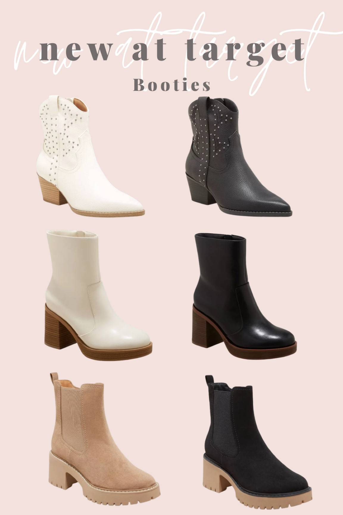 New booties at Target! 

#LTKFind #LTKshoecrush #LTKunder50