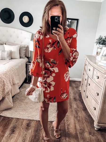 One of the Best Selling dresses in Amazon. Comes in more colors and prints, fits tts. Braided heels, straw crossbody 

Workwear, dresses, amazon Dre’s, amazon finds, Amazon fashion, date night, spring dress, summer dresses 

#LTKunder50 

#LTKsalealert #LTKfindsunder50 #LTKstyletip