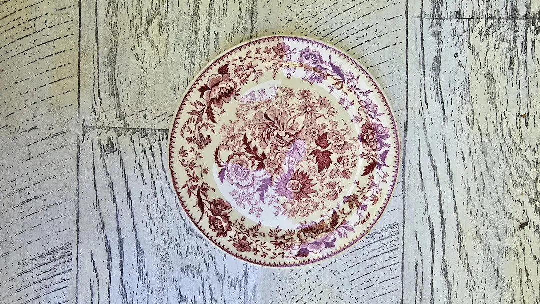 Antique TST Pink Transferware 10" Dinner Plate – Taylor Smith Taylor 1920s–1930s Vintage Chin... | Etsy (US)