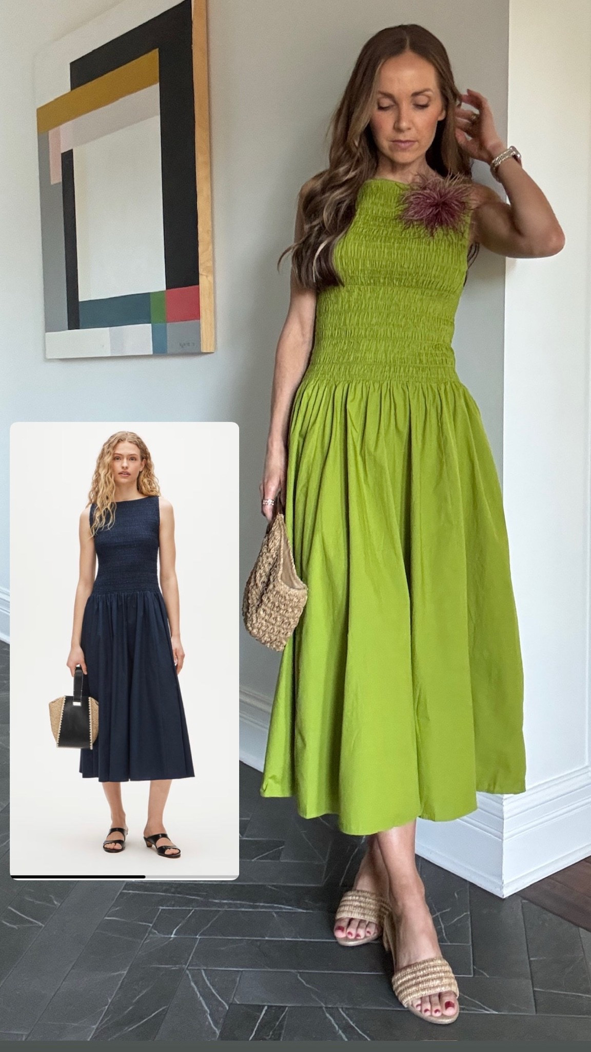 @jcrew dress you all have loved comes in Navy as well! Such a beautiful wardrobe staple

#LTKootd #LTKgrwm