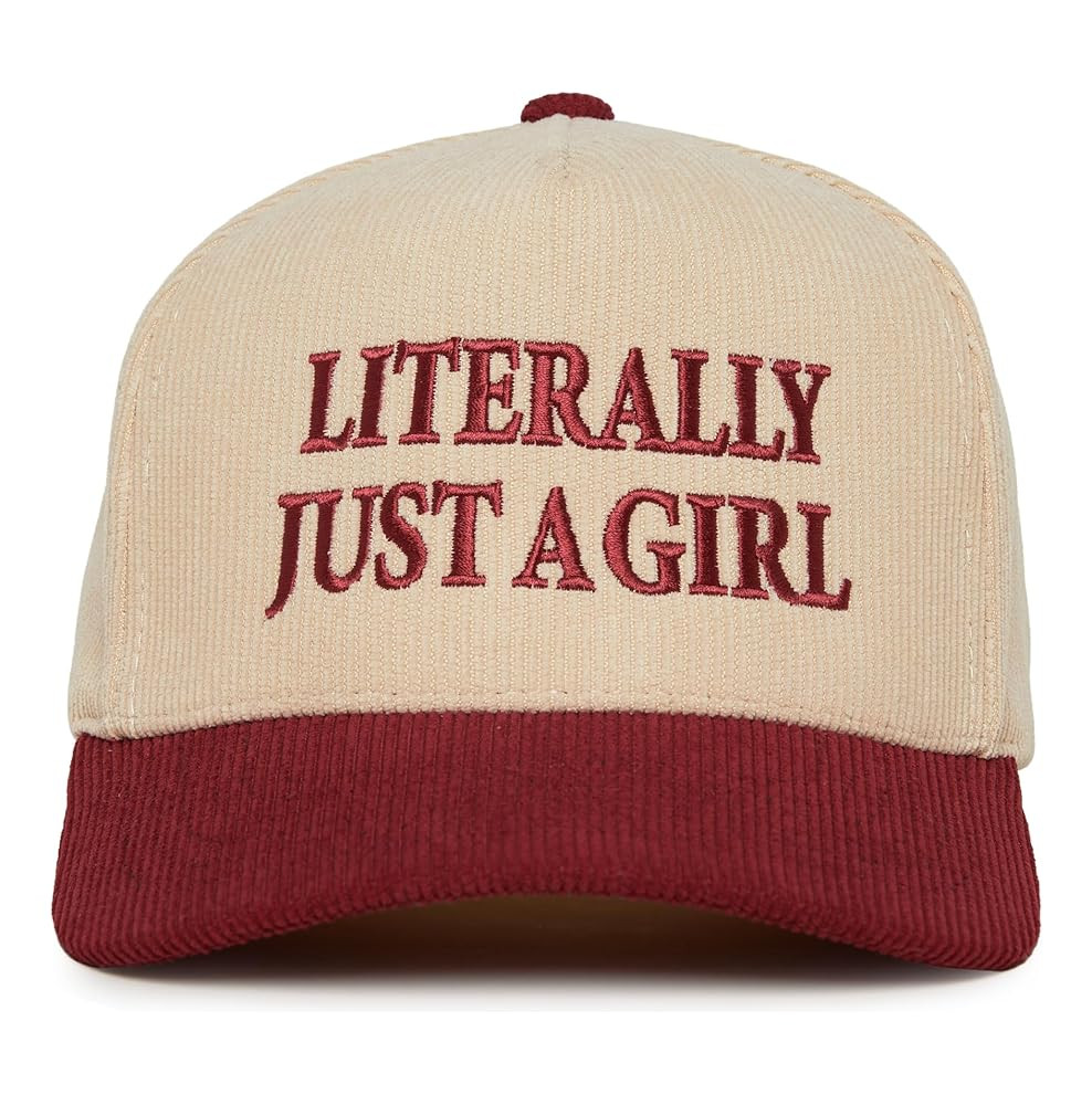 Funky Junque Two Tone Vintage Trucker Hats Men Women Corduroy Trendy Embroidered Baseball Cap Sna... | Amazon (US)