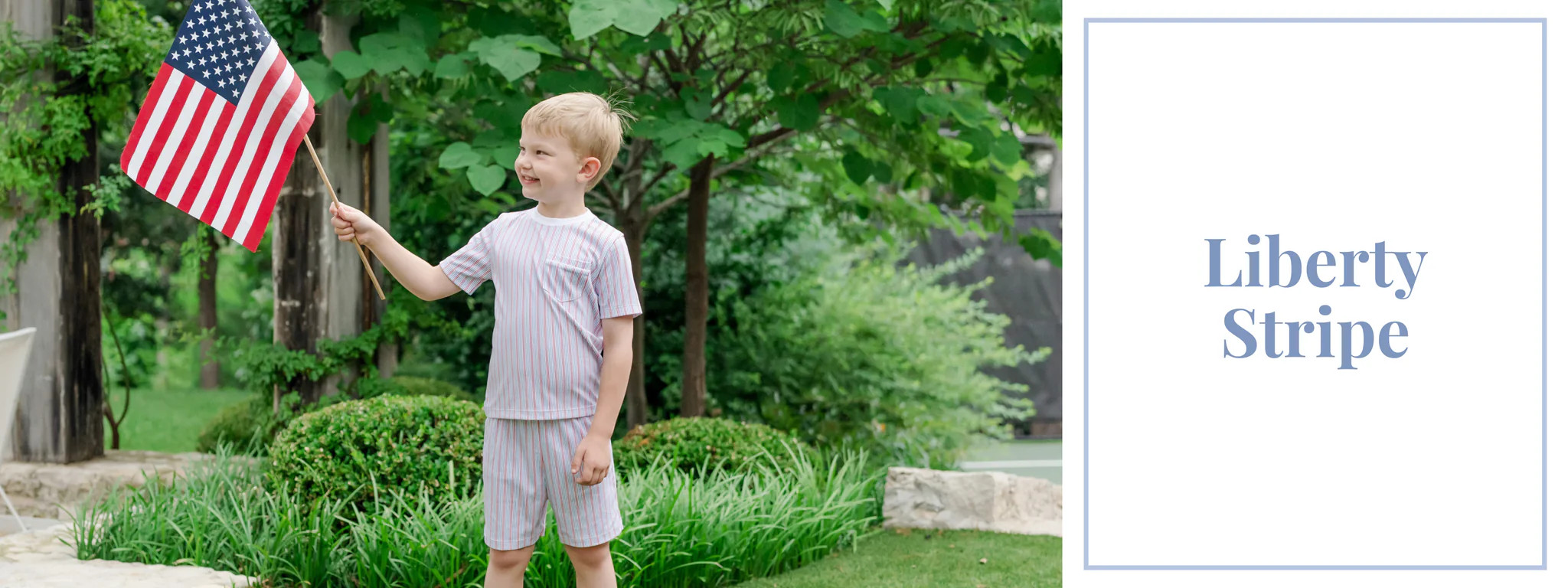 Liberty Stripe | Lila and Hayes