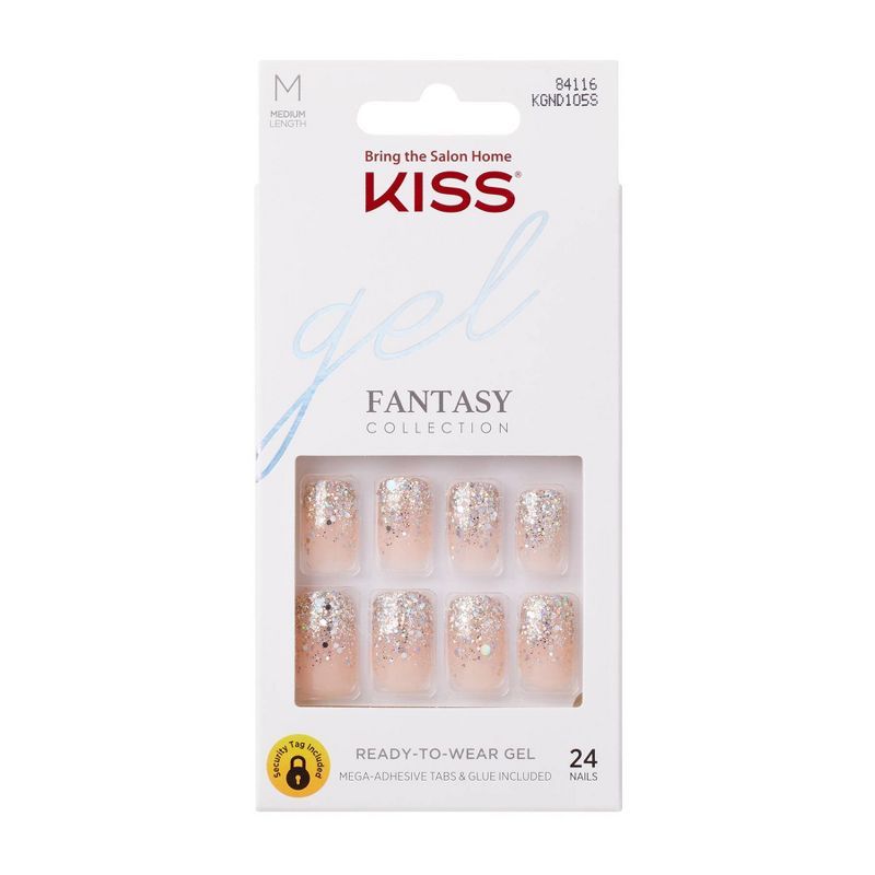 Kiss Gel False Nails - I Feel You - 24ct | Target