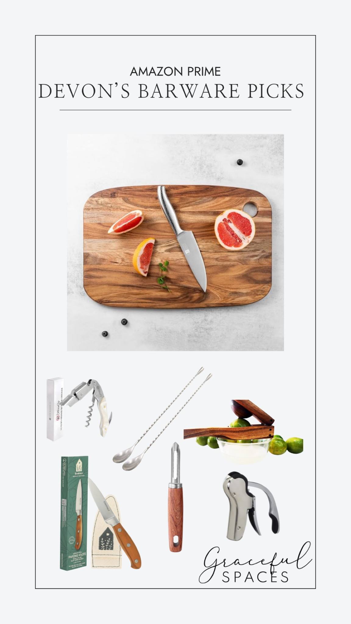 Devon’s picks: Barware! 

Beautiful wood barware setup for home and outdoor entertaining 



Amazon prime day, home decor, organized 

#LTKSummerSales #LTKHome #LTKStyleTip