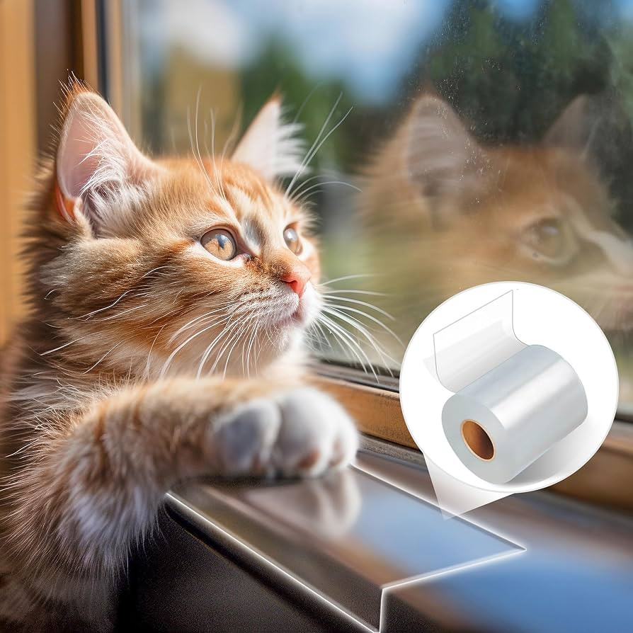 Door Protector from Dog Scratching, Window Sill Protector, Clear Sided Shield Protection Barrier ... | Amazon (US)