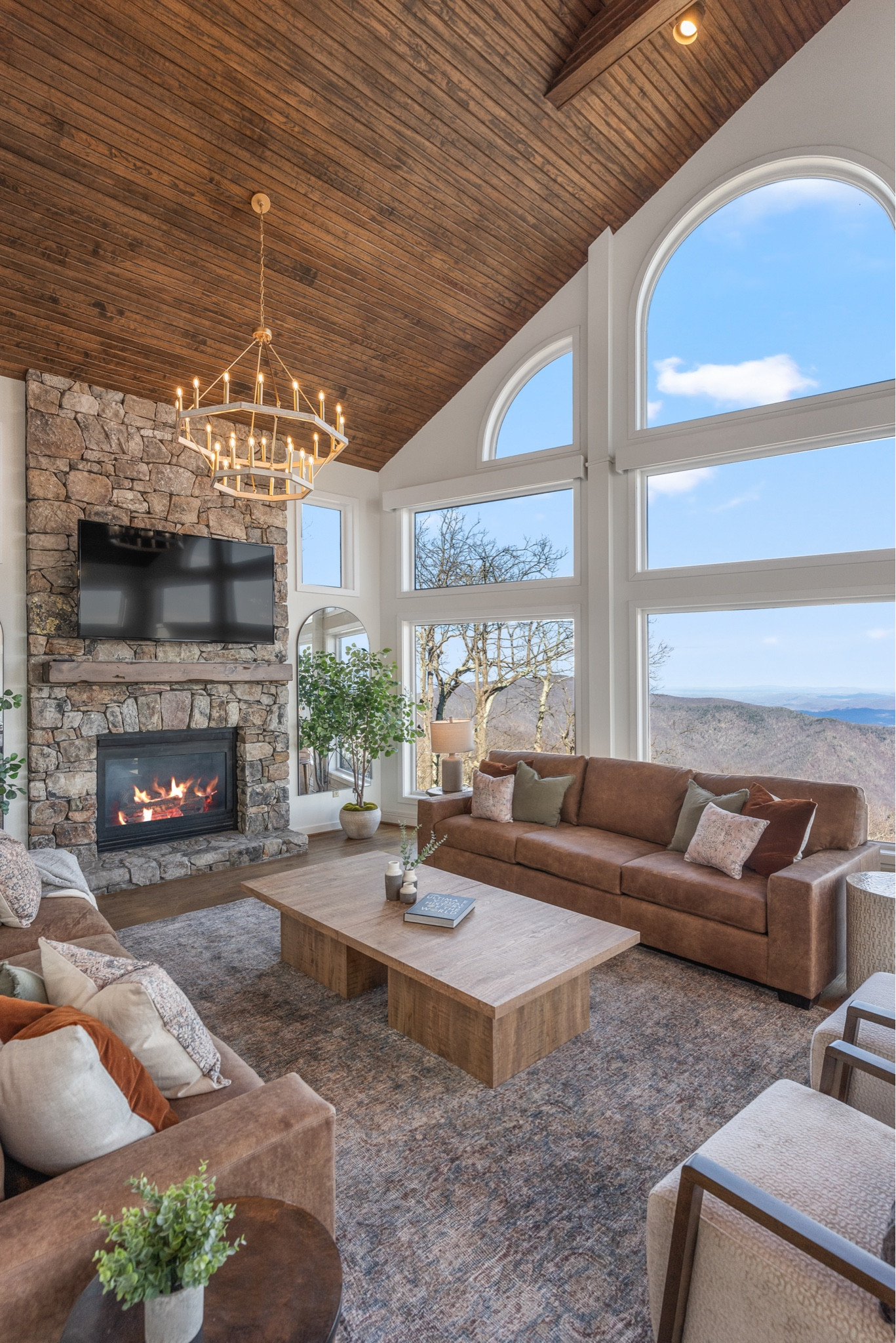 Major sale on this coffee table. We put two of them together in this gorgeous living room to create a large 70” wide table! 

#LTKStyleTip #LTKFindsUnder100 #LTKHome