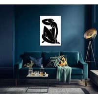 Matisse Wall Art Print, Henri Poster, Cut Out, Black Poster, Woman Graphics, Abstract Art, Illustrat | Etsy (US)