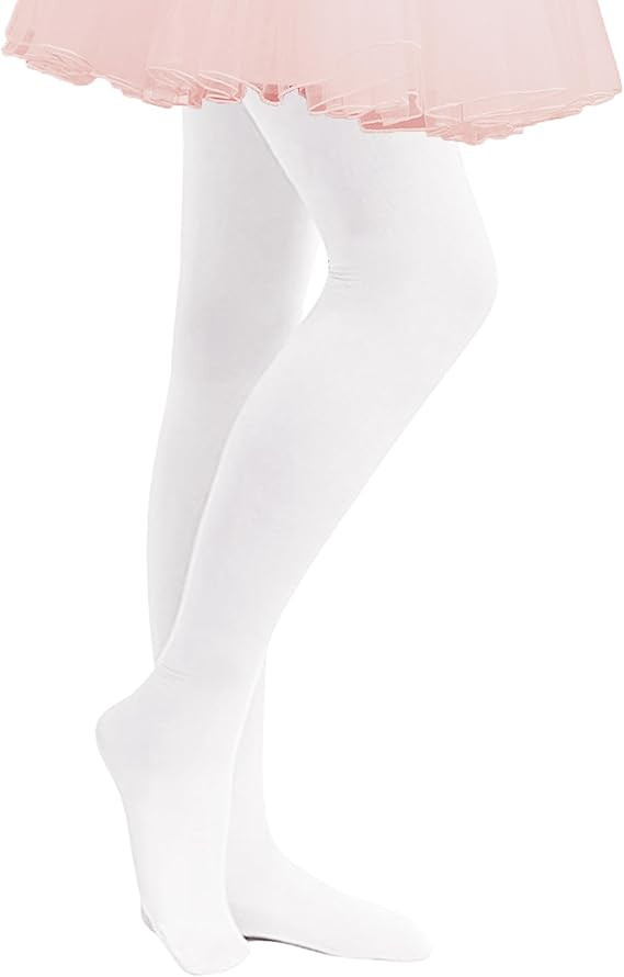 Arshiner Ballet Tights for Girls Footed Ultra Soft Pro Dance Tights Kids Ballet Tight Pantyhose | Amazon (US)