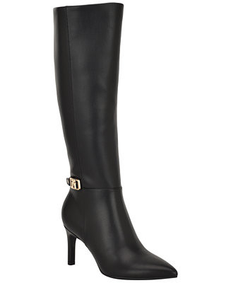 Tommy Hilfiger Women's Janyze Tall Ankle Strap Stiletto Boots - Macy's | Macy's