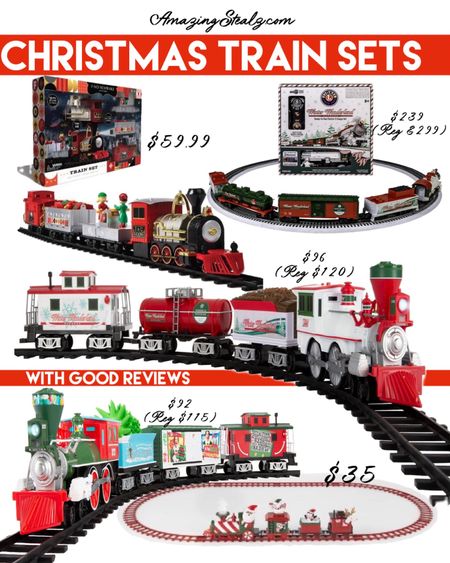 Christmas train sets that don’t suck  

#LTKHoliday #LTKGiftGuide #LTKCyberweek