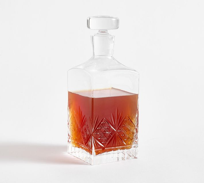 Antique Cut Decanter - Clear | Pottery Barn (US)
