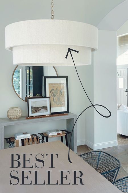 This week’s LTK best seller was my Delaney Drum Pendant from Lumens. So pretty and perfect if you have a sloped ceiling. 

#lighting #diningroom #pendant #drumshade

#LTKhome