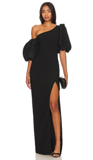 Natasha Gown in Black | Revolve Clothing (Global)
