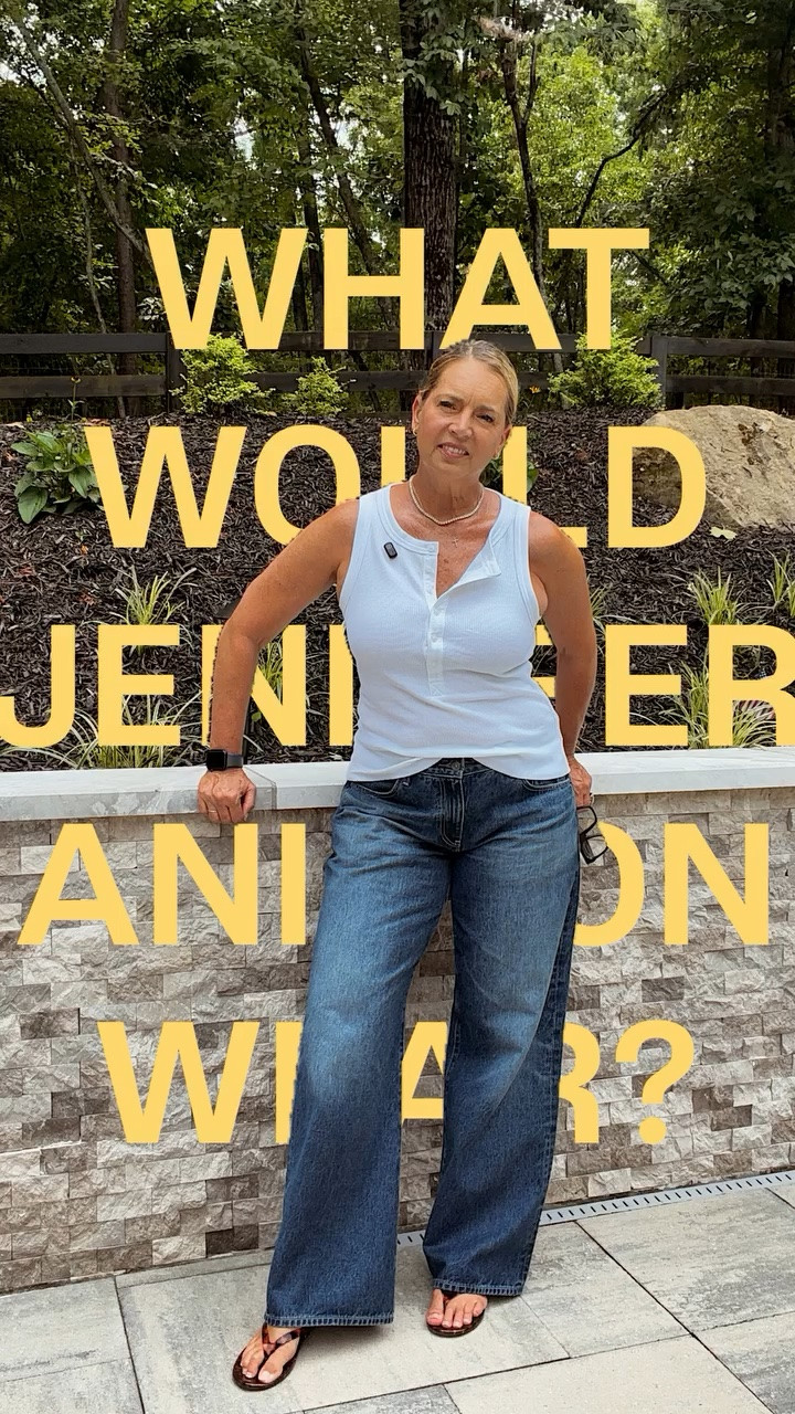 WWJAW? Comment PIXIE for these stunning jeans. 

Follow @shoppixieco for more posts like this. 

Hi, I’m Jill, the creator behind Shop Pixie Co. I help women over 50 build a modern, wearable wardrobe with outfit ideas, premium denim, elevated basics, current trends, and timeless pieces that actually work in real life. If you love effortless style, quality over quantity, Jennifer Aniston-inspired looks, closet edits, and shopping smarter—not more—you’re in the right place. Follow along for daily outfit inspiration, honest fashion finds, and practical style tips to help you feel current, confident, and completely yourself at every age.

Comment PIXIE below to receive a DM with the link to this post on my LTK ⬇ https://liketk.it/6i00G