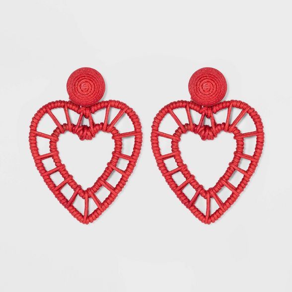 SUGARFIX by BaubleBar Intricate Heart Drop Earrings | Target