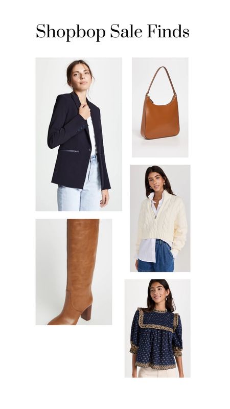 Shopbop Sale Picks. Veronica Beard Scuba Blazer, Staud shoulder bag, Loeffler Randal Boots, Sea blouse, Staud Sweater. 20% off.

#LTKshoecrush #LTKSale #LTKstyletip