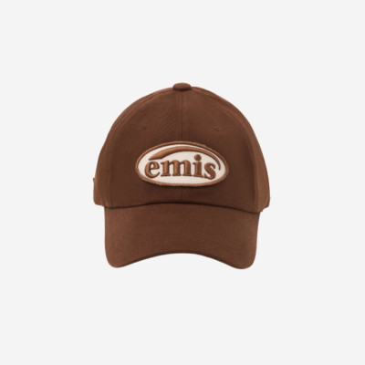 Emis Tone On Tone Wappen Ball Cap, Brown (100% South Korea Authentic) | eBay | eBay US