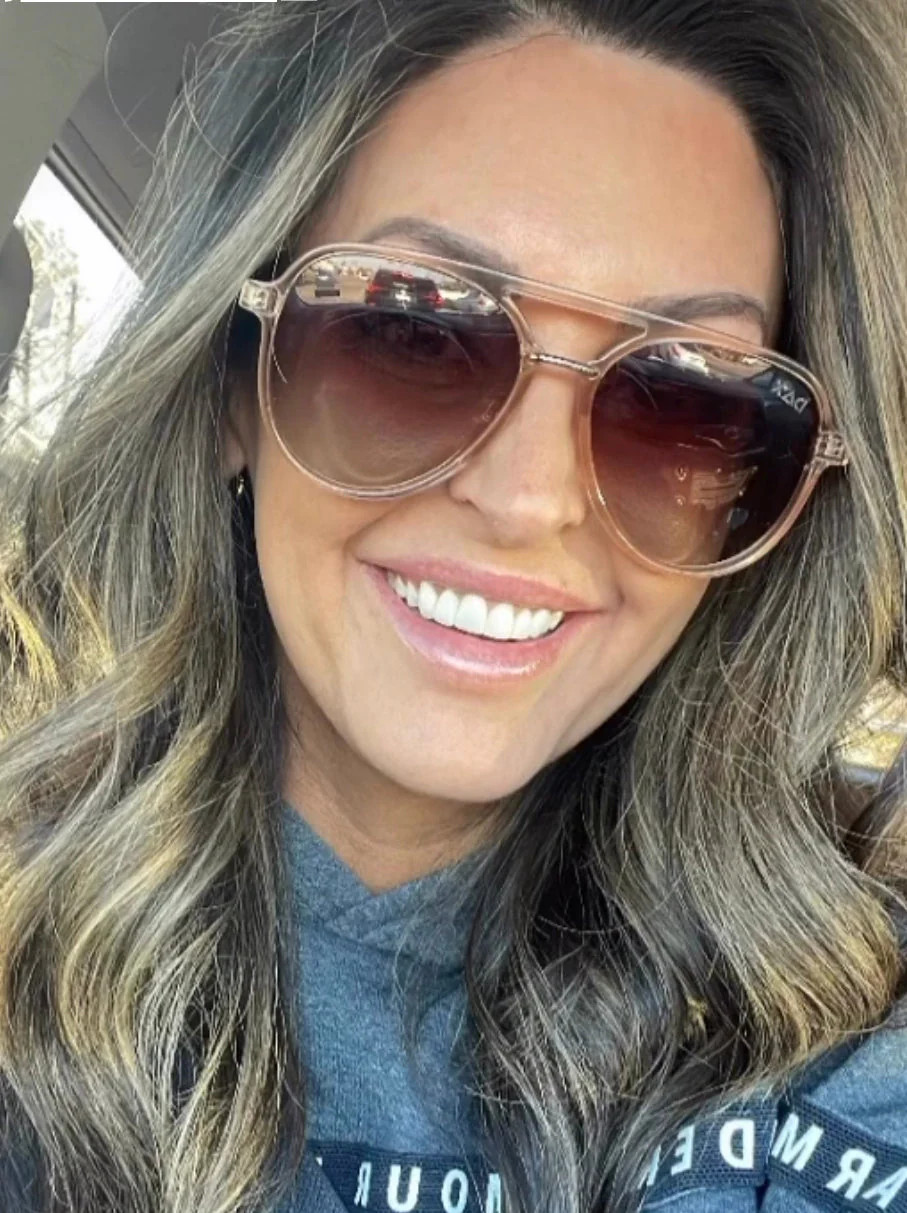 DAX Earhart Clear Eyewear Clear | The Collection TX 