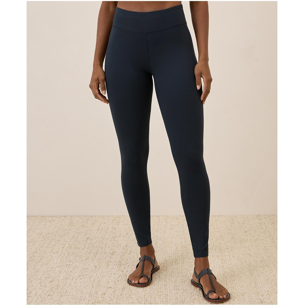 Pact Women's Organic Cotton On the Go-To Legging - Midnight blue | Macy's