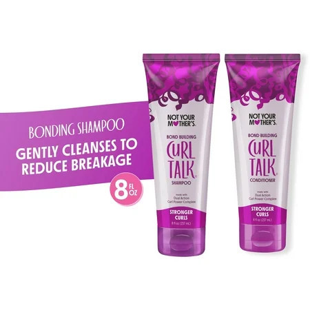 Not Your Mother s Curl Talk Curl Care Shampoo and 3-in-1 Conditioner Set 12 fl oz 2 Pack | Walmart (US)
