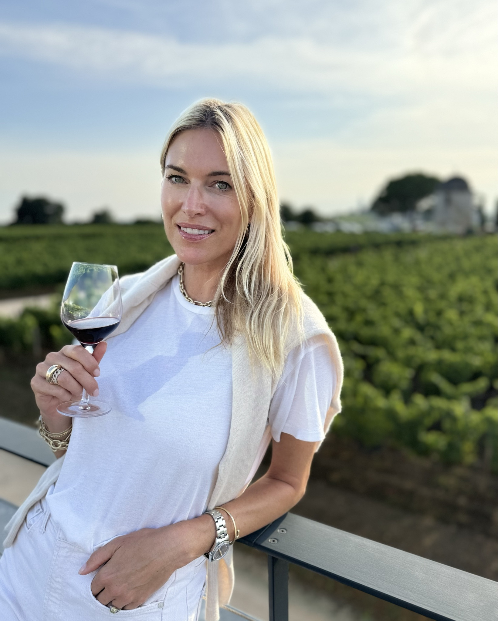 Wine & cashmere. These are a few of my favorite things! 