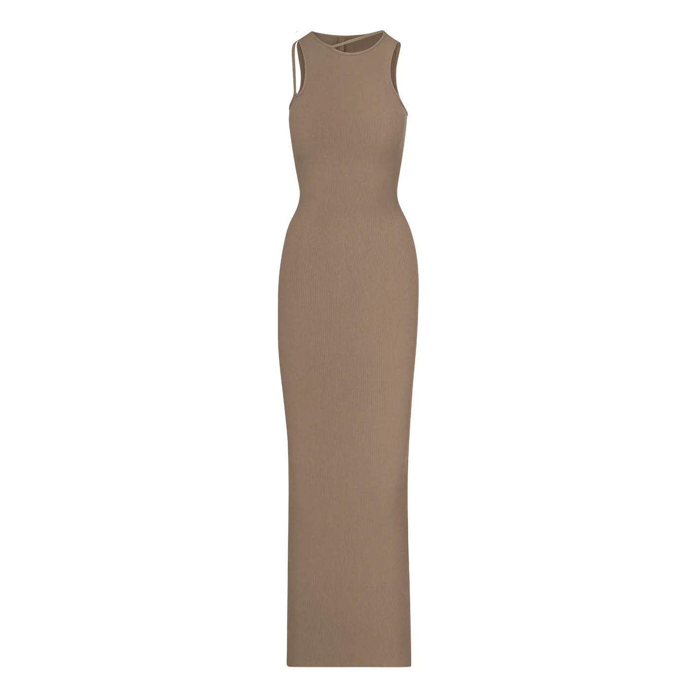 SOFT LOUNGE CUT OUT LONG SLIP DRESS | SKIMS (US)