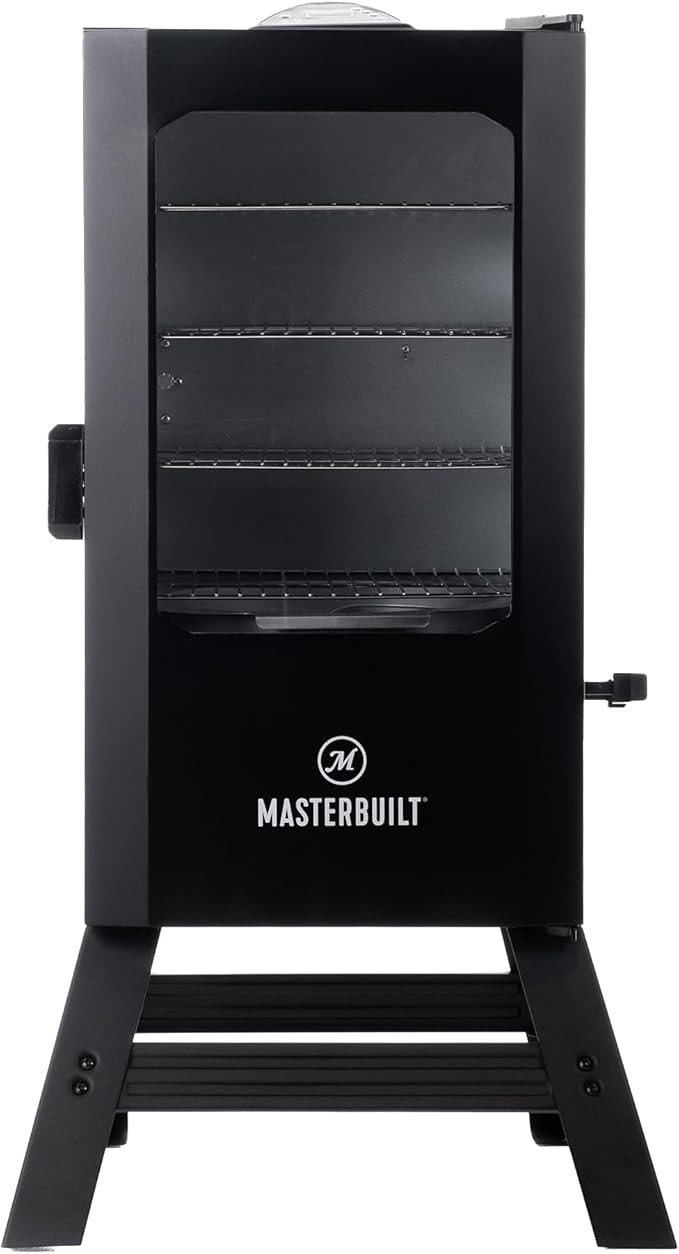 Masterbuilt® 30-inch Digital Electric Vertical BBQ Smoker with Leg Kit, Side Wood Chip Loader an... | Amazon (US)