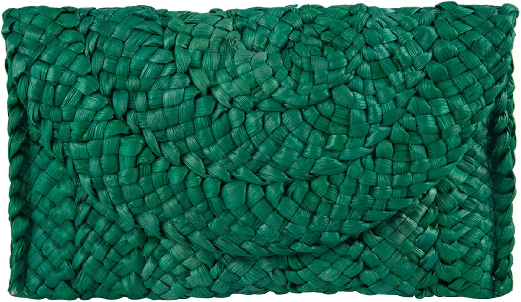 Freie Liebe Straw Clutch Purses for Women Summer Beach Bags Envelope Woven Clutch Handbags | Amazon (US)