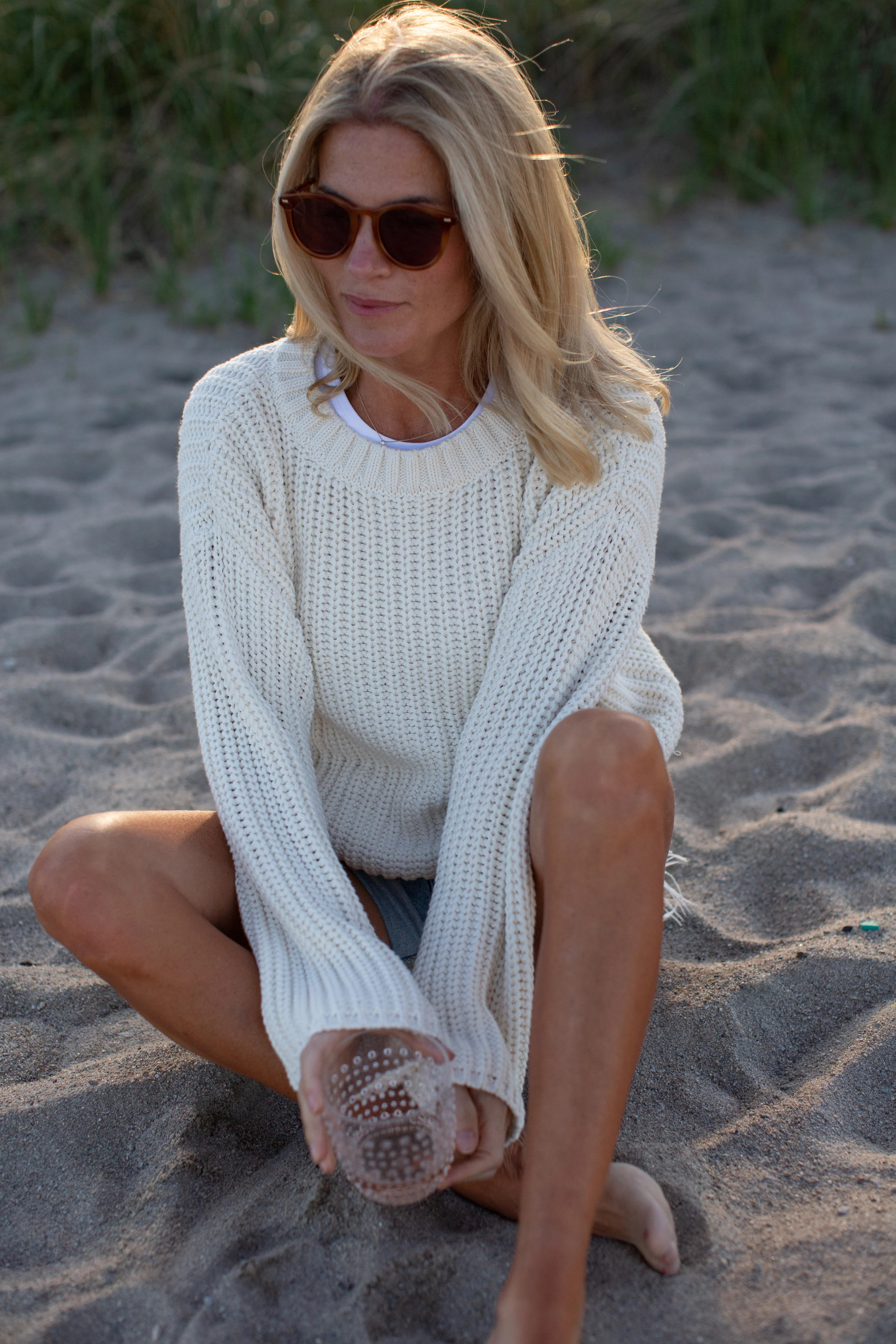 Beach Sweater - Ivory | Marea