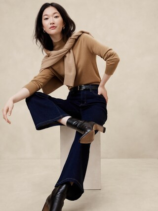 Merino Wool Turtleneck Sweater | Banana Republic Factory