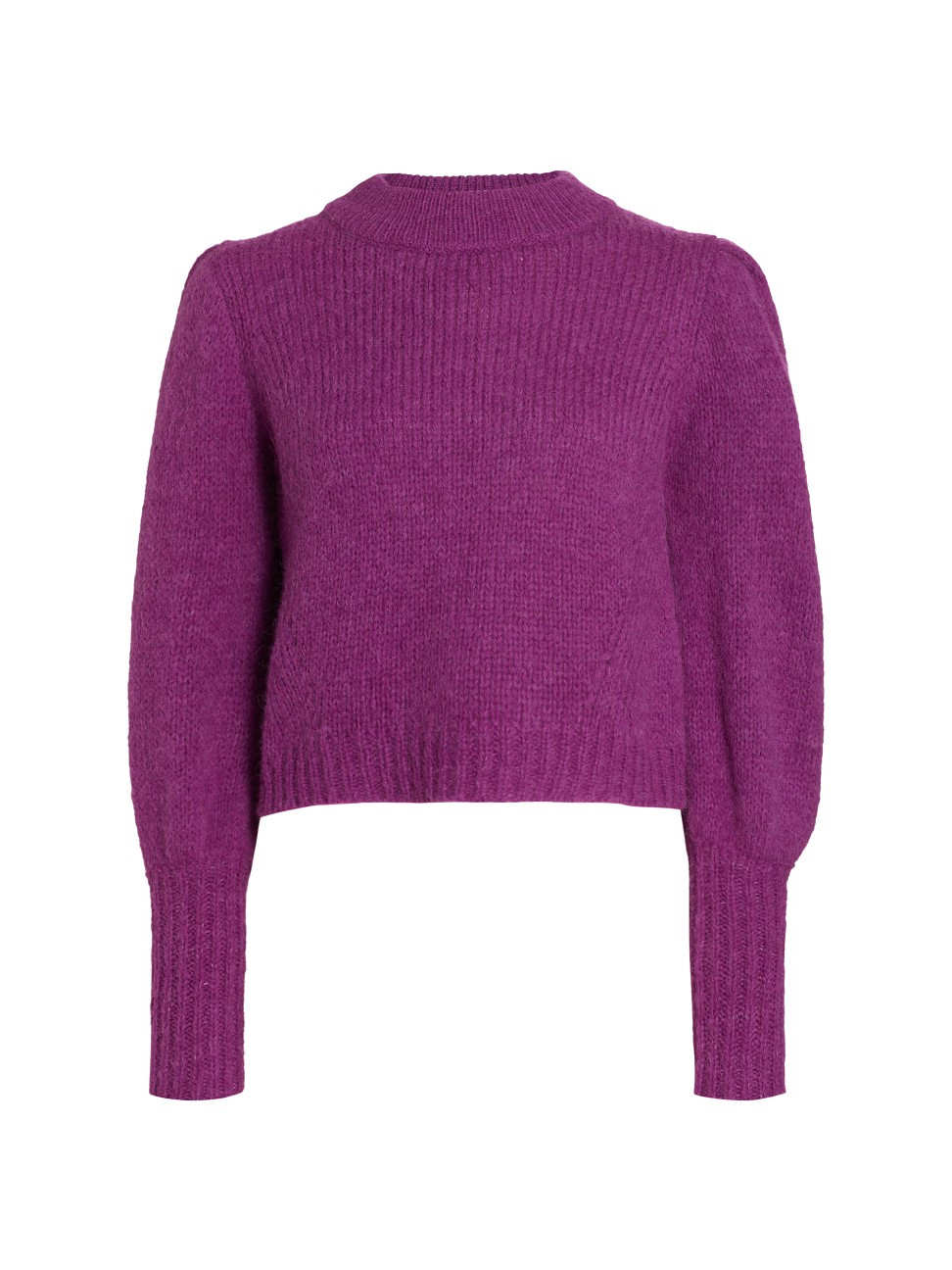 Women's Kate Mockneck Sweater - Magenta - Size Large | Saks Fifth Avenue
