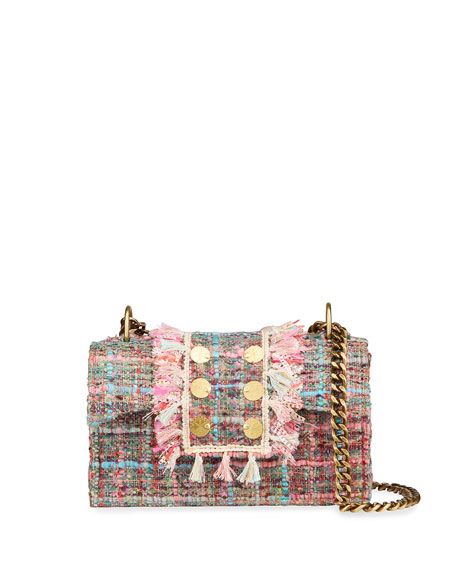 Kooreloo New Yorker Soho Tweed Flap Bag | Neiman Marcus