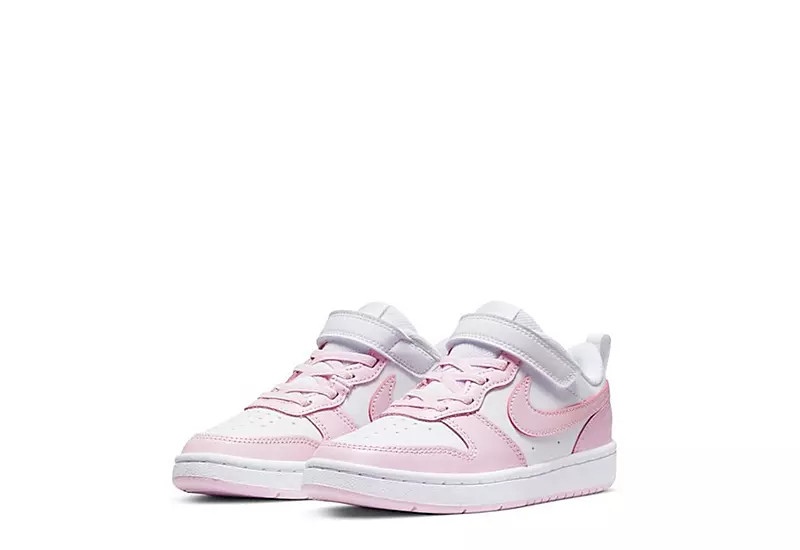GIRLS LITTLE KID COURT BOROUGH LOW RECRAFT SNEAKER | Rack Room Shoes