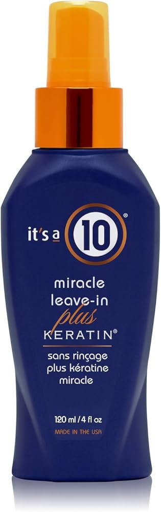 It's a 10 Haircare Miracle Leave-In Plus Keratin, 4 Fl. Oz (Pack of 1) | Amazon (US)