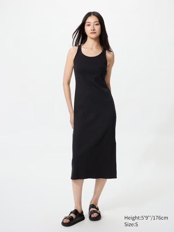Uniqlo Ribbed Bra Dress, spring, summer, casual

#LTKSaleAlert #LTKSeasonal