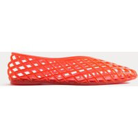 M&S Flat Jelly Shoes Orange | Marks & Spencer (UK)