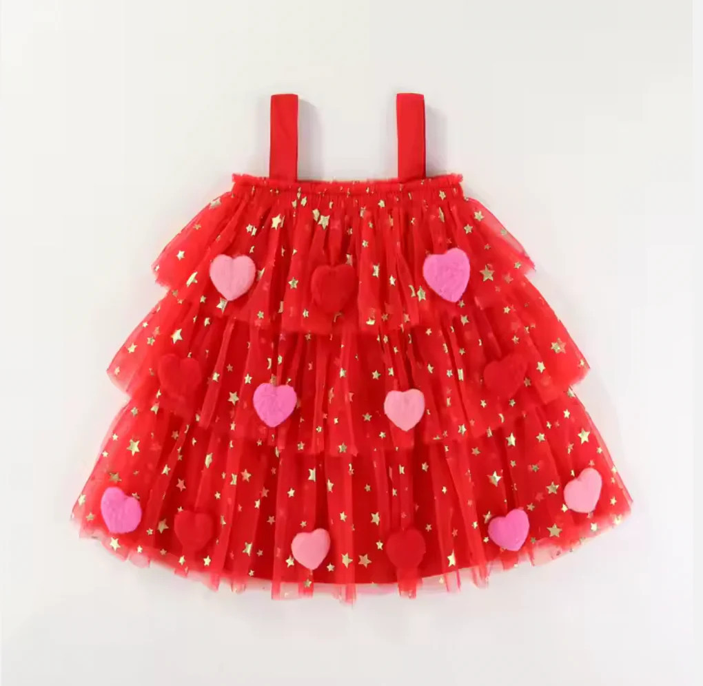 Lover Girl Dress 2T / RUBY RED | Wild and Rae