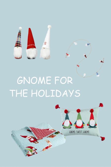Gnome for the holidays 

#LTKHoliday #LTKSeasonal #LTKhome
