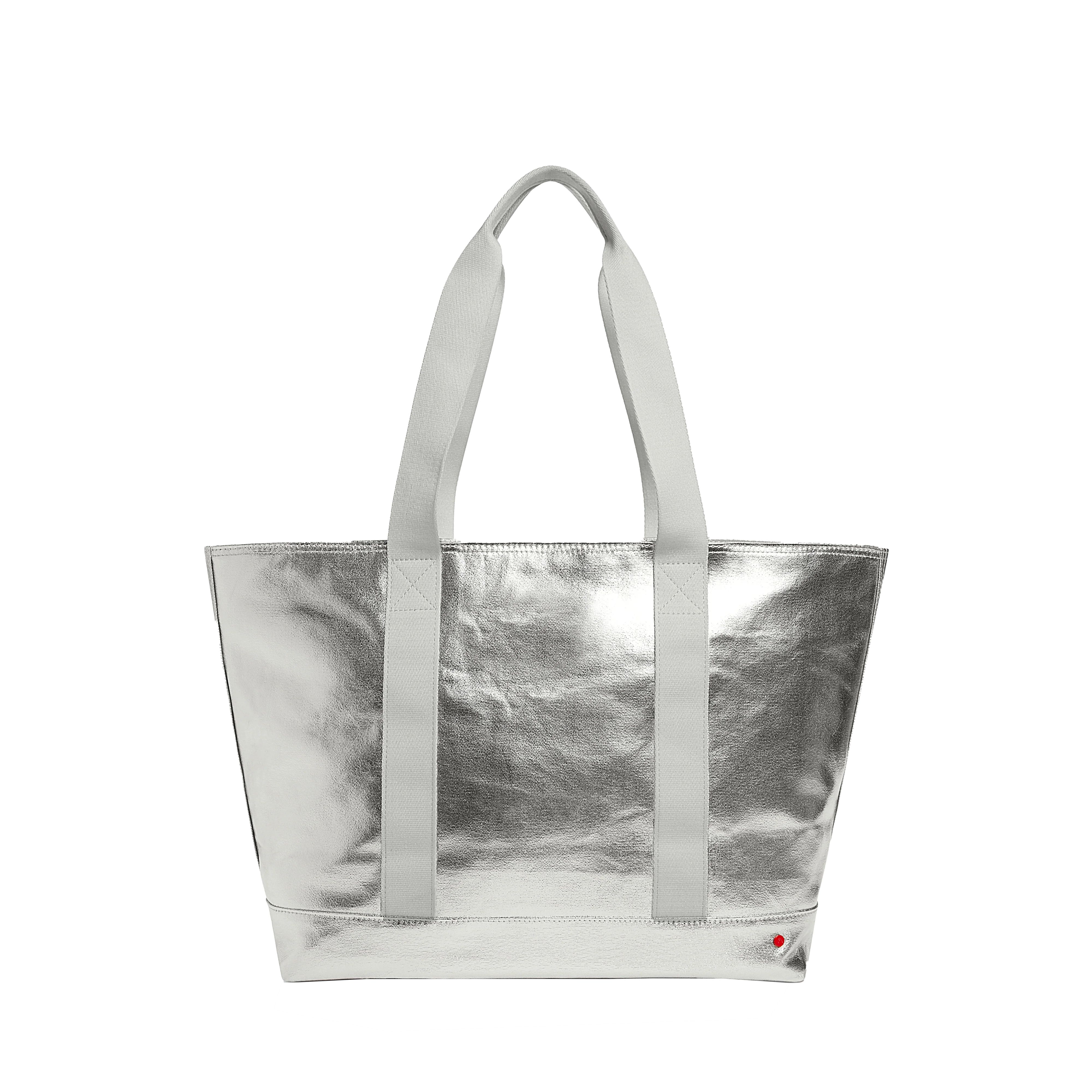 STATE Bags Metallic Tote - Graham in Silver | STATE Bags